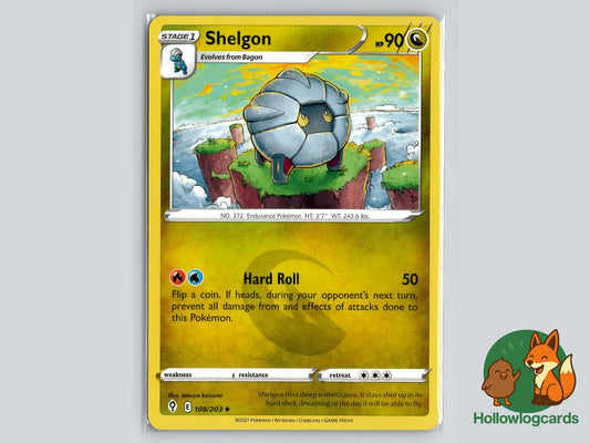 Shelgon (108/203) - Evolving Skies Pokémon Card