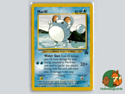 Marill (29) - Wizards Black Star Promos Pokémon Card