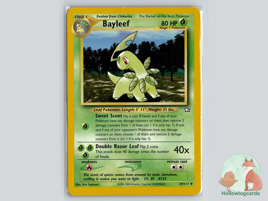 Bayleef (29/111) - Neo Genesis Pokémon Card