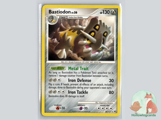 Bastiodon (20/127) - Platinum Pokémon Card