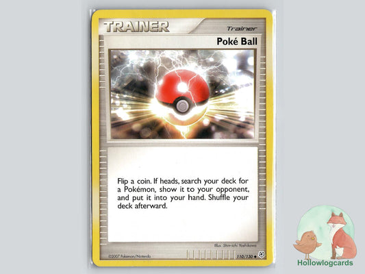 Poke Ball (110/130) - Diamond & Pearl Pokémon Card