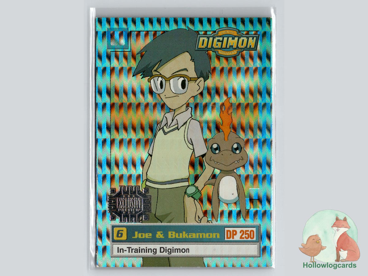 Joe & Bukamon (9/34) 1999 Upper Deck Digimon card