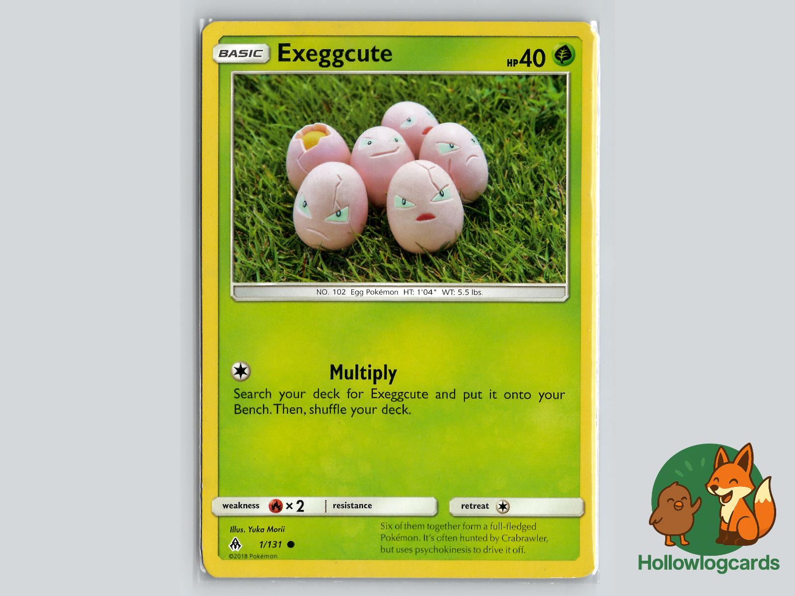 Exeggcute (1/131) - Forbidden Light Pokémon Card