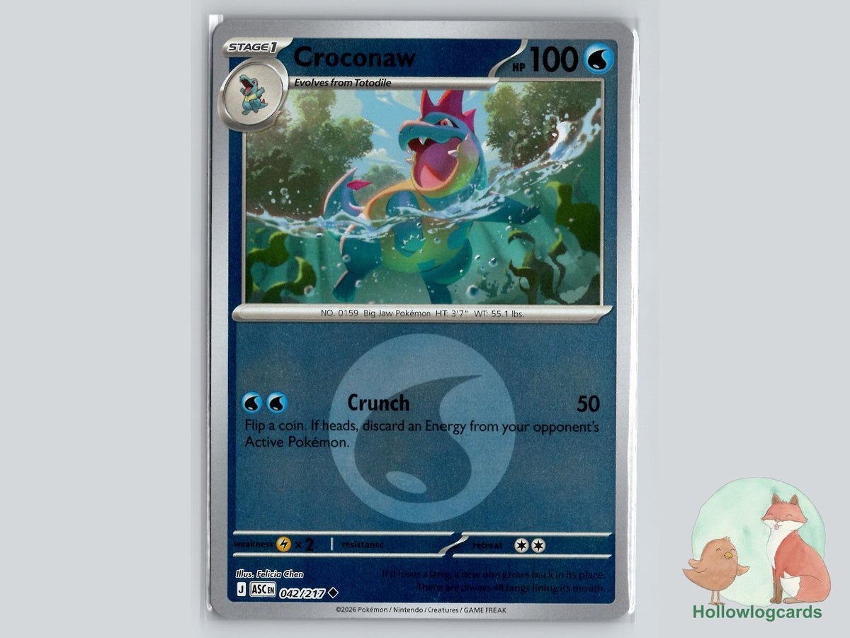 Croconaw (042/217) Pokémon Card