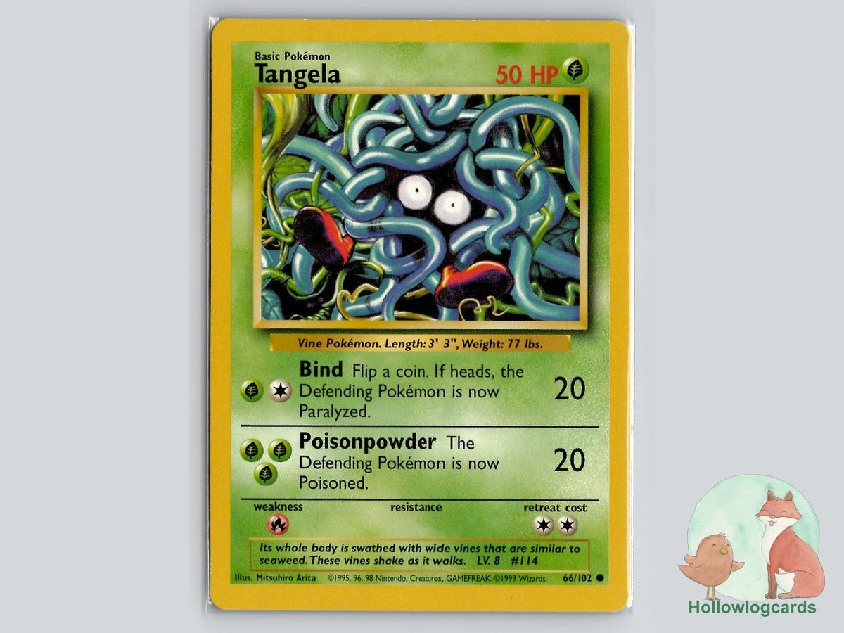 Tangela (66/102) - Base Pokémon Card