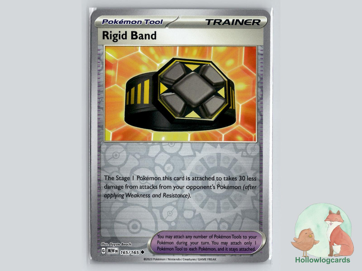 Rigid Band (165/165) - 151 Pokémon Card