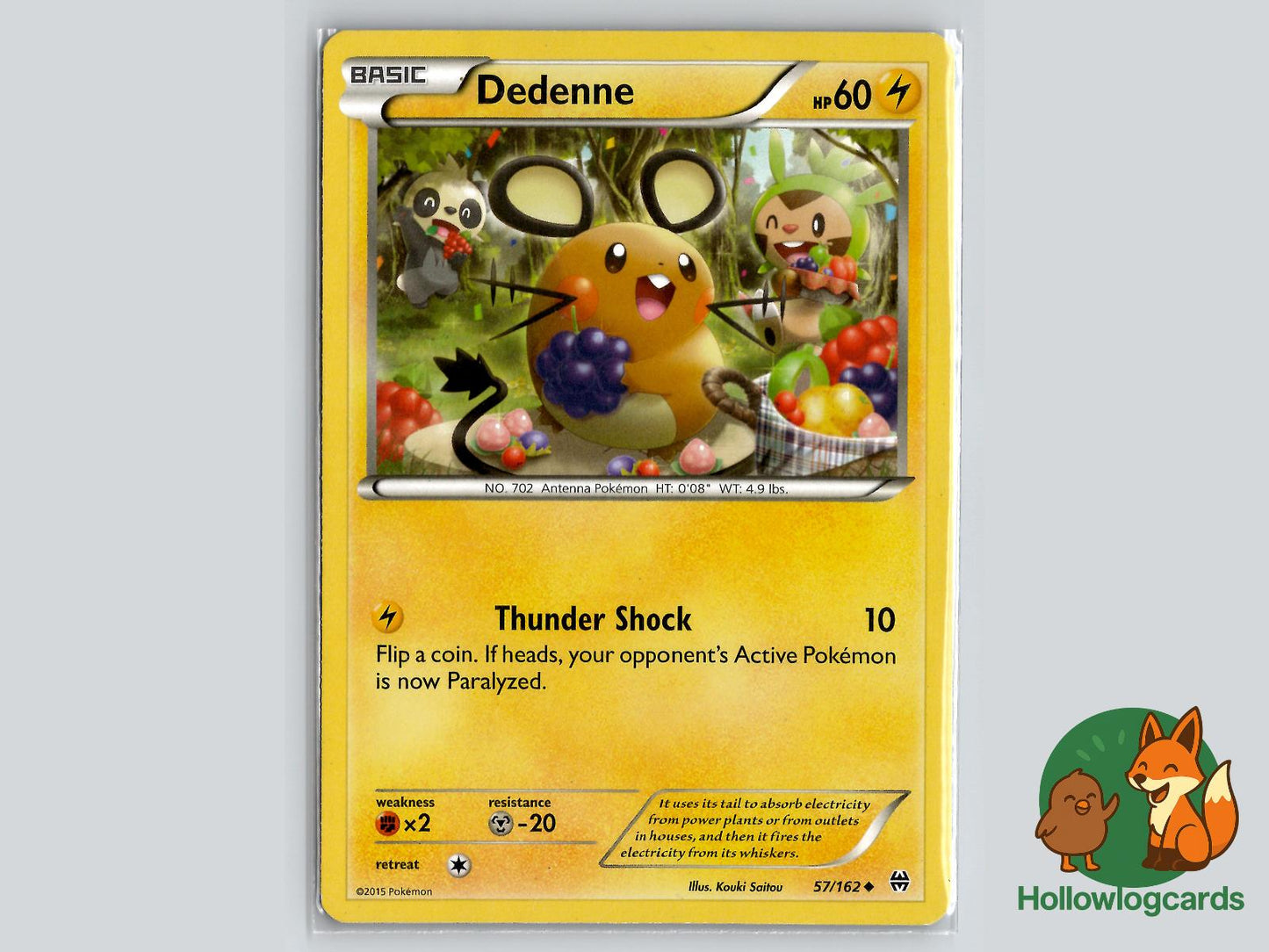 Dedenne (57/162) - BREAKthrough Pokémon Card