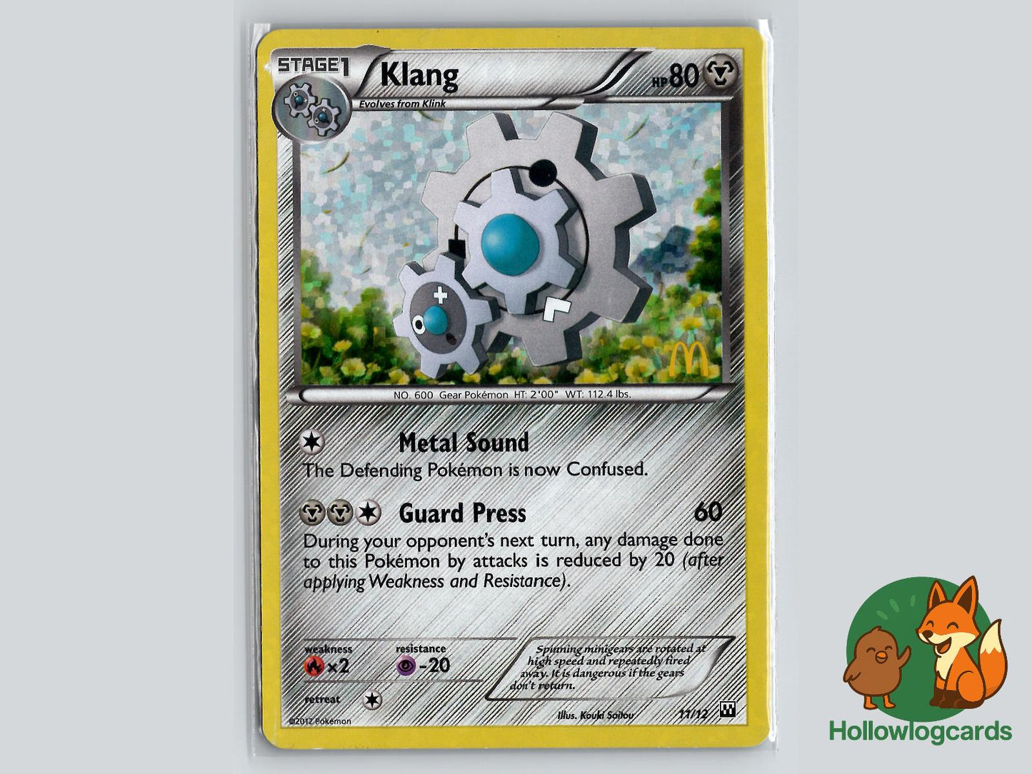 Klang (011/012) Pokémon Card