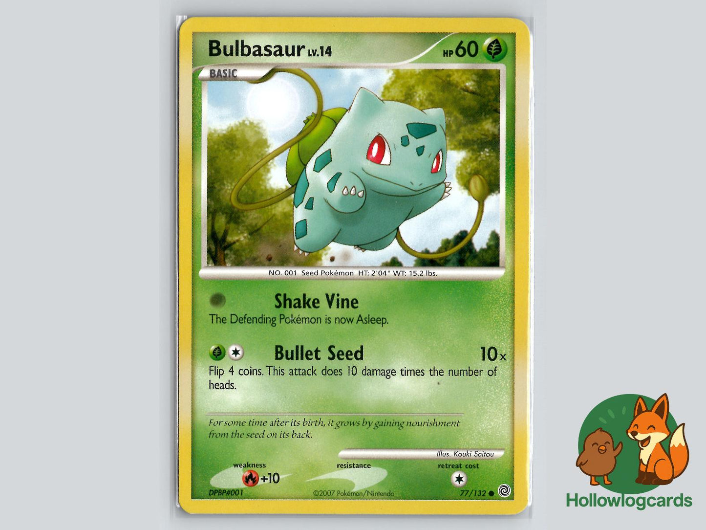 Bulbasaur (77/132) - Secret Wonders Pokémon Card