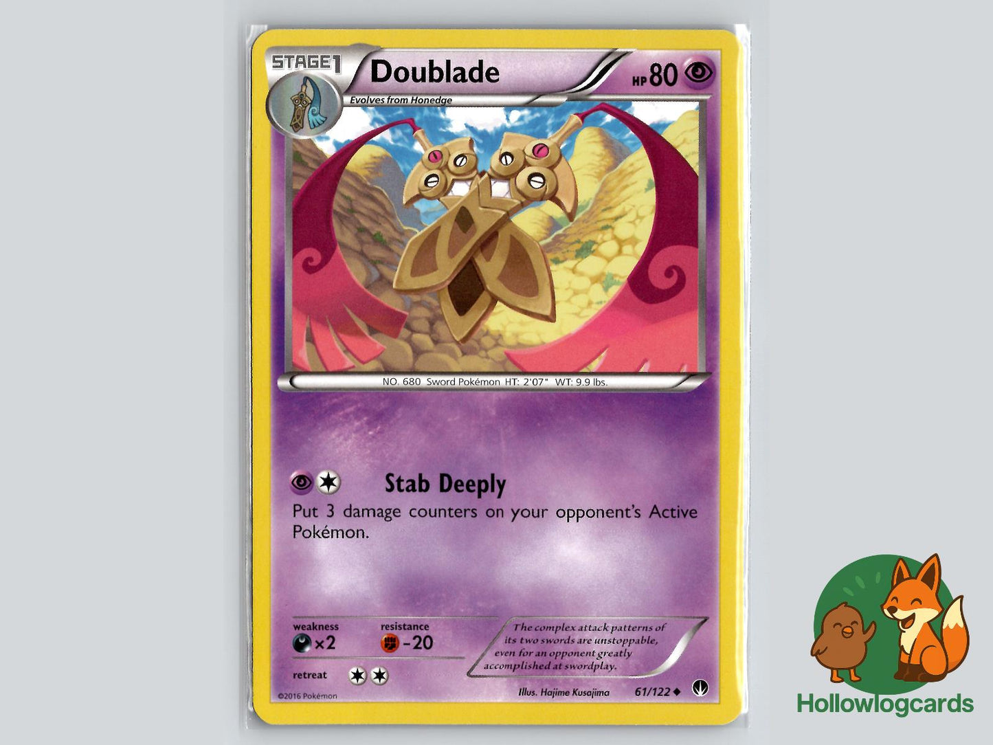 Doublade (61/122) - BREAKpoint Pokémon Card