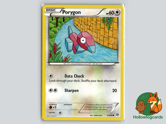 Image of Porygon Ancient Origins (AOR) #64