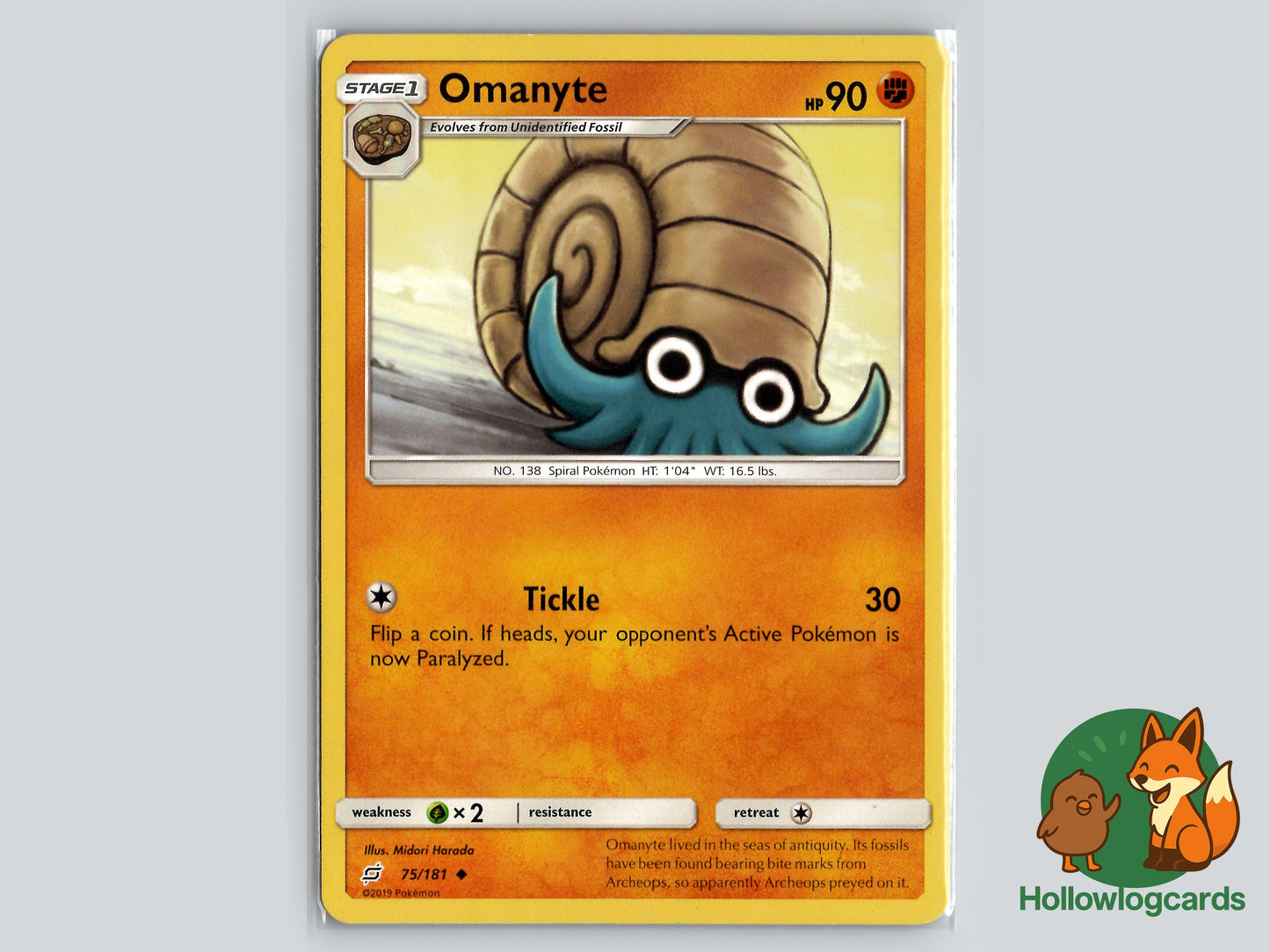 Image of Omanyte Team Up (TEU) #75
