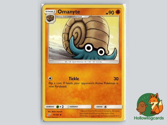 Image of Omanyte Team Up (TEU) #75