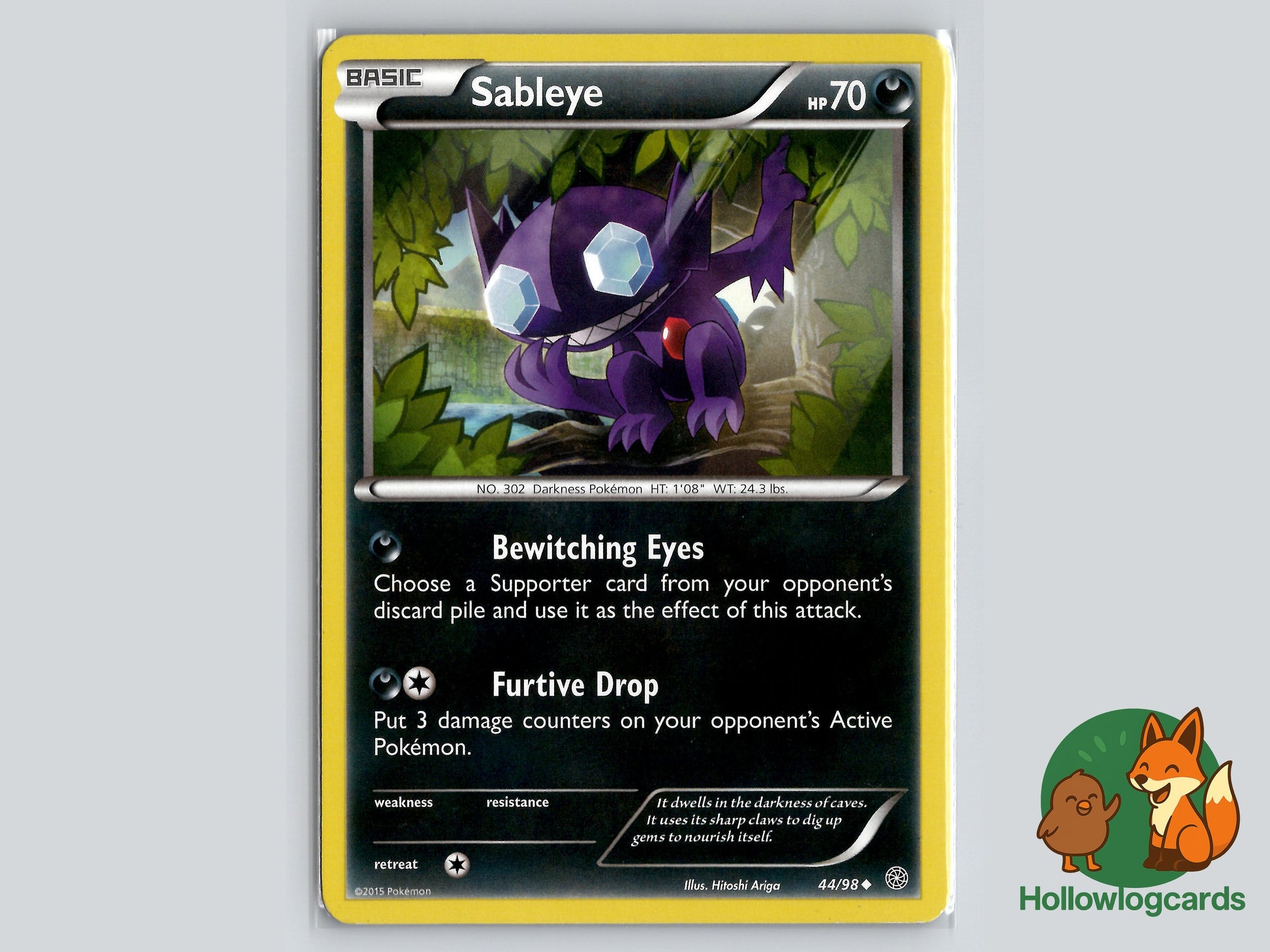 Image of Sableye Ancient Origins (AOR) #44