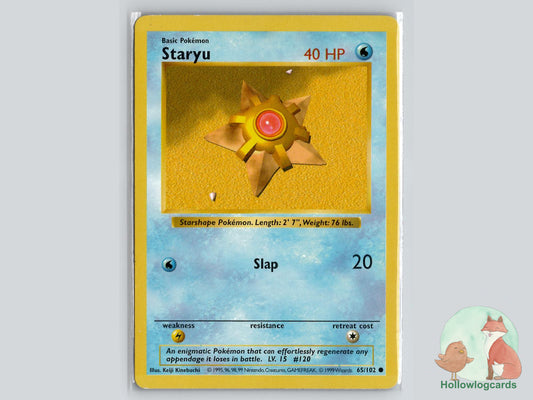 Staryu (65/102) - Base Pokémon Card