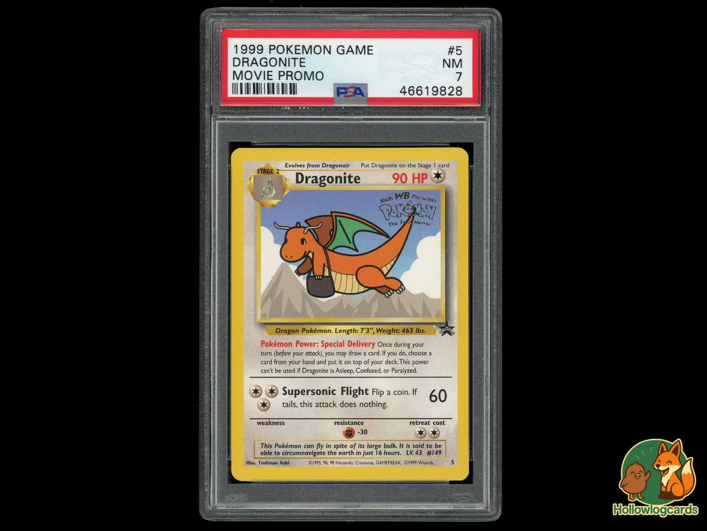 Graded Dragonite (5/102) Pokémon Card