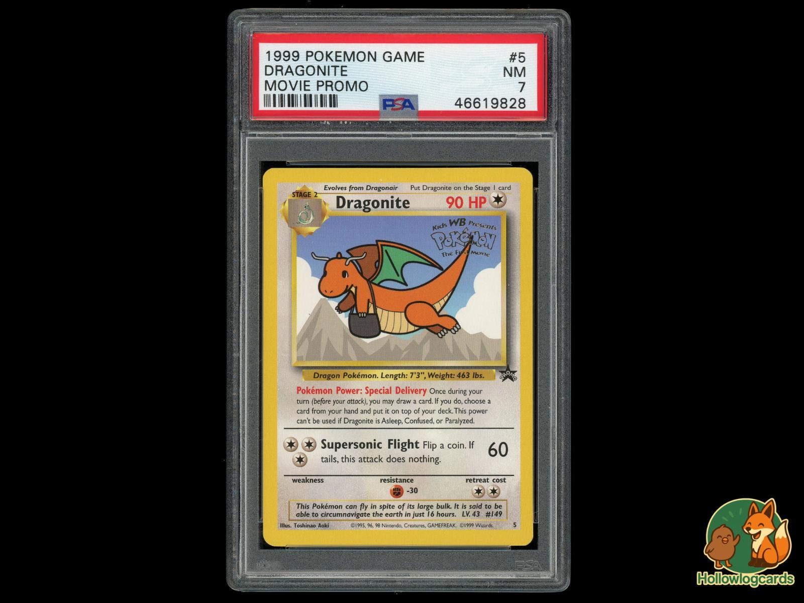 Graded Dragonite (5/102) Pokémon Card