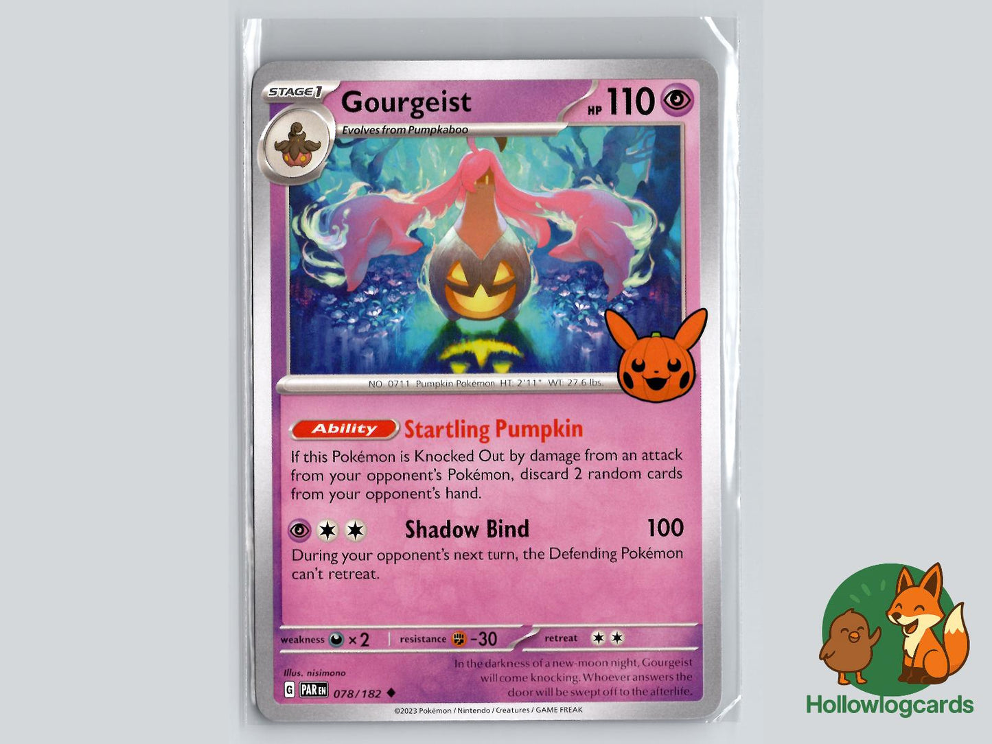 Gourgeist (078/182) Pokémon Card