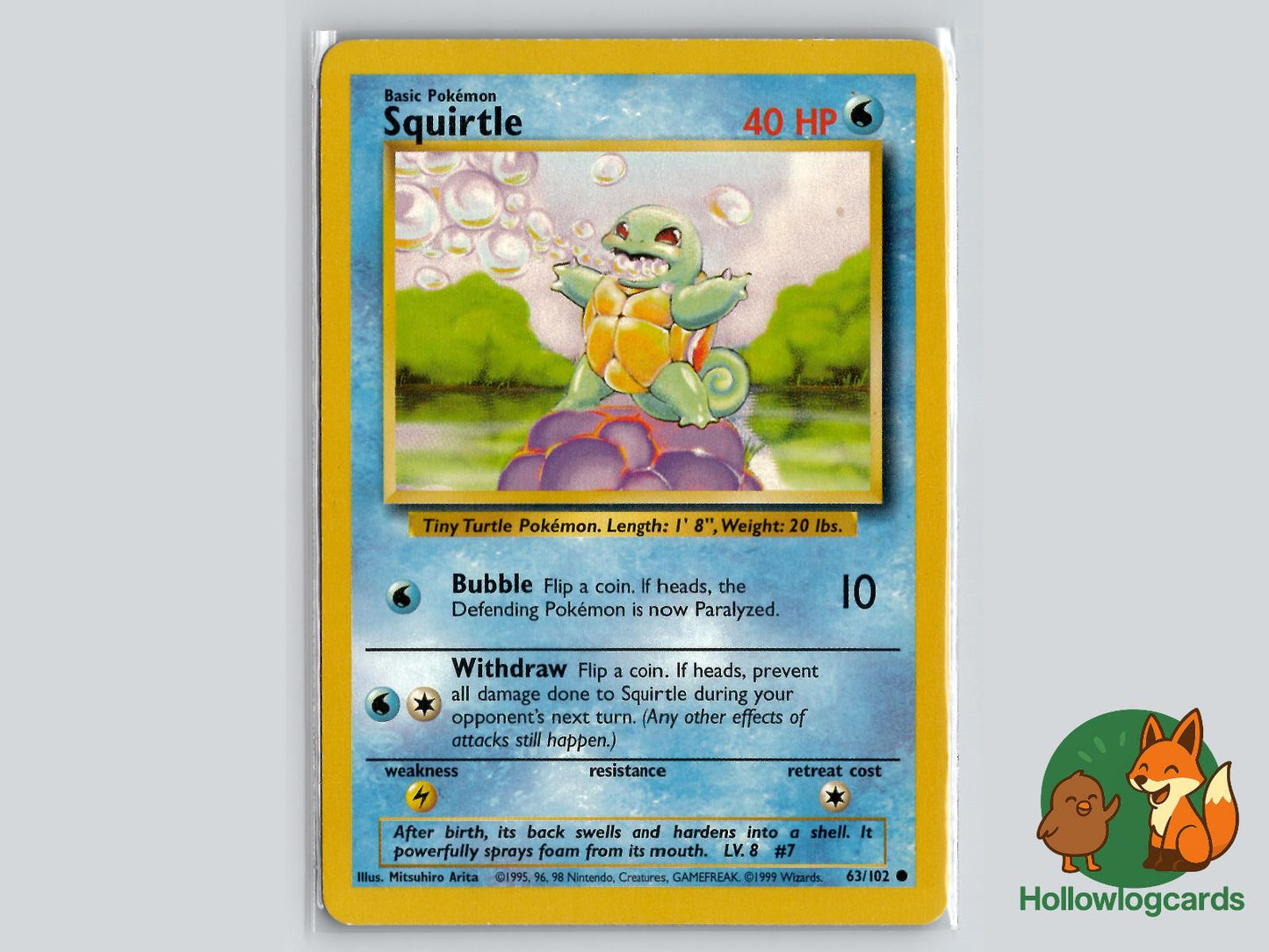 Squirtle (63/102) - Base Pokémon Card