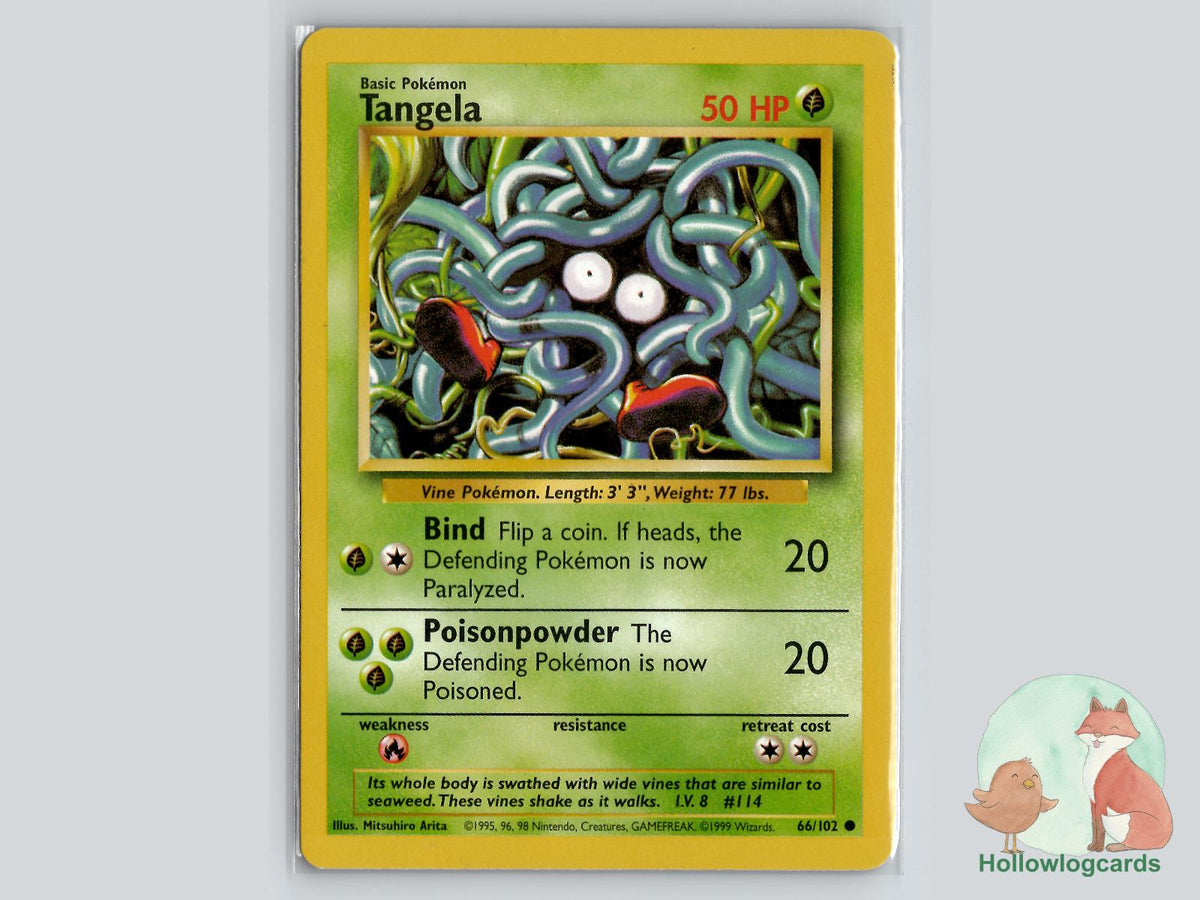 Tangela (66/102) - Base Pokémon Card