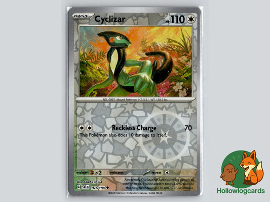 Cyclizar (163/198) - Scarlet & Violet Pokémon Card