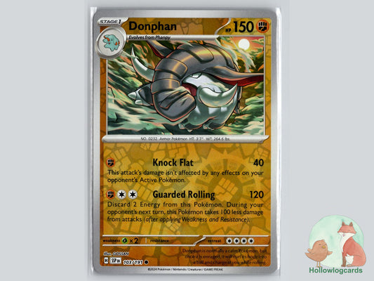 Donphan (103/191) - Surging Sparks Pokémon Card