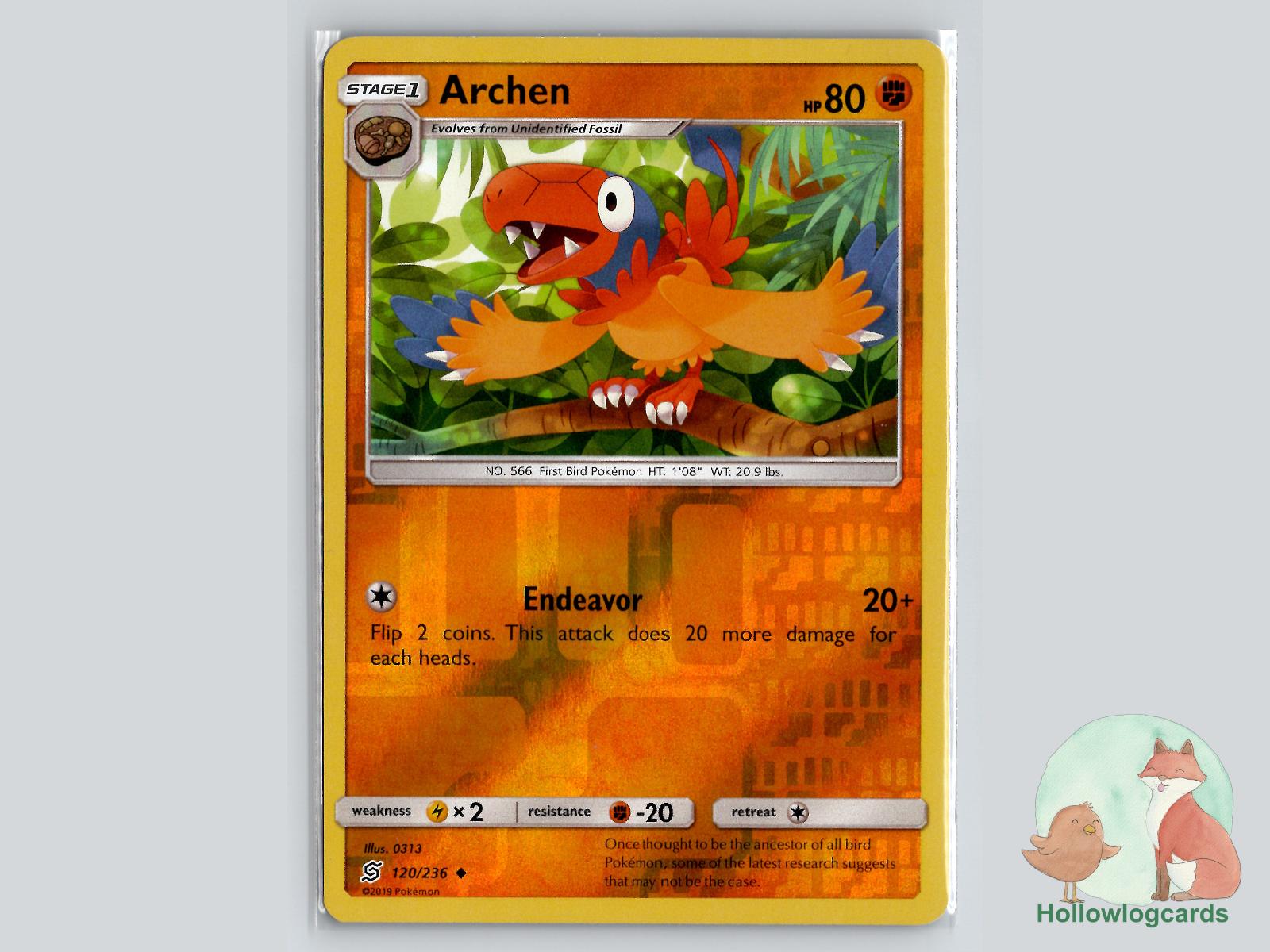 Archen (120/236) - Unified Minds Pokémon Card