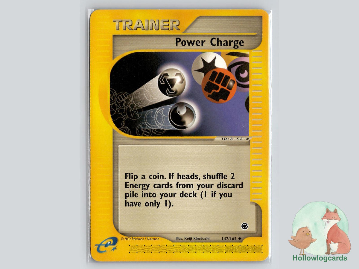 Power Charge (147/165) - Expedition Base Set Pokémon Card