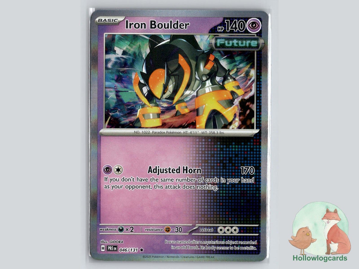 Iron Boulder (046/131) - Prismatic Evolutions Pokémon Card