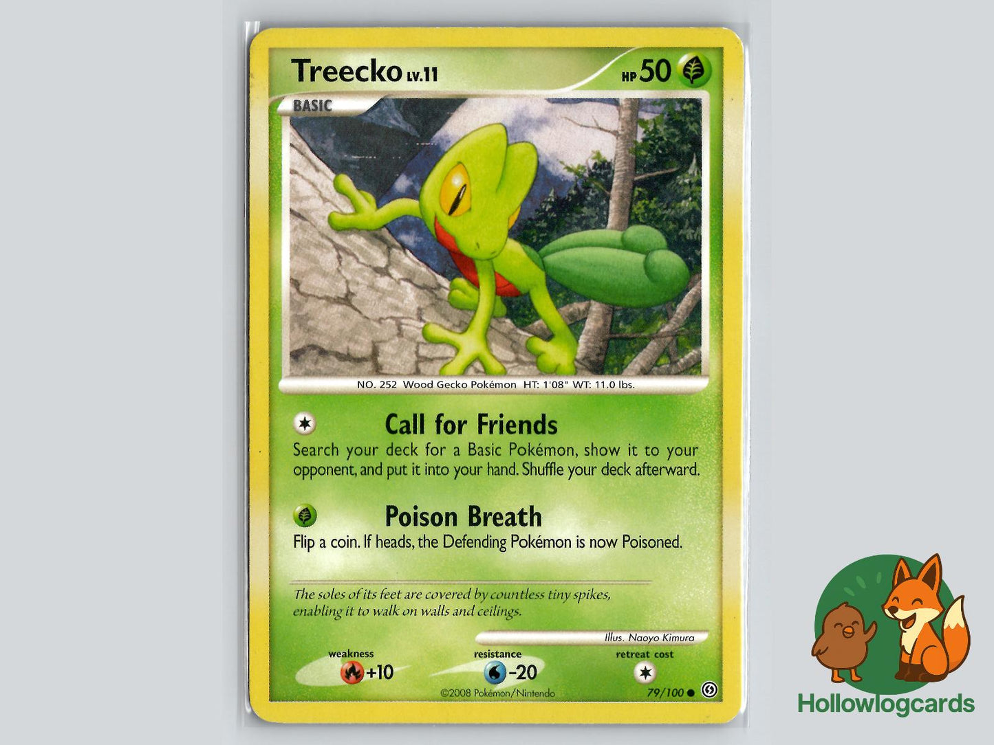 Treecko (79/100) - Stormfront Pokémon Card