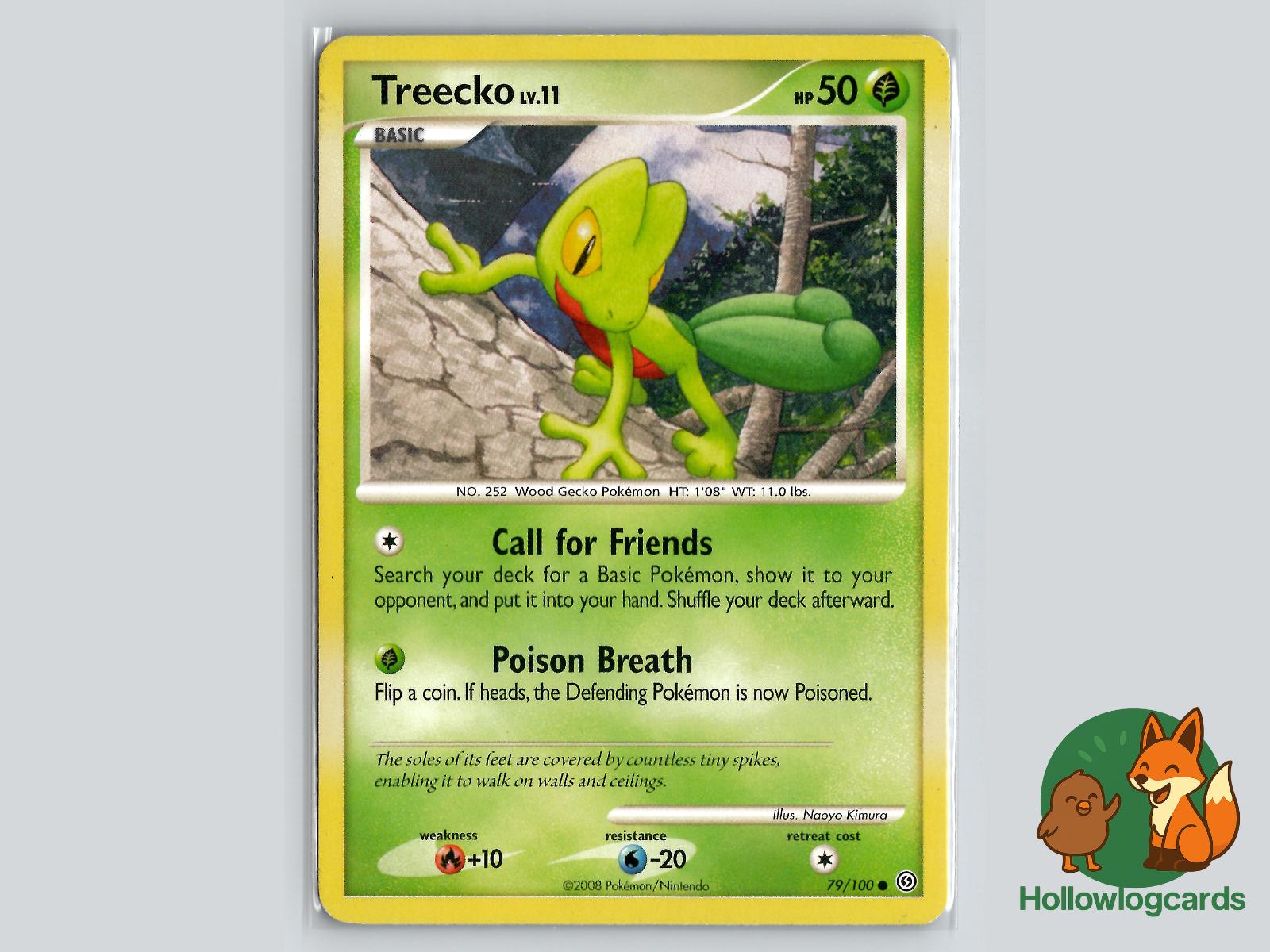 Treecko (79/100) - Stormfront Pokémon Card