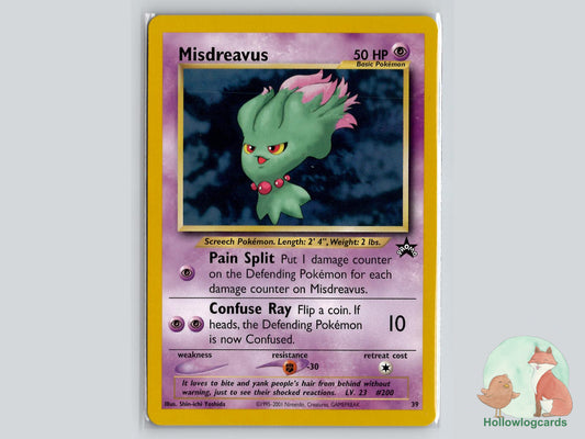Misdreavus (39) - Wizards Black Star Promos Pokémon Card