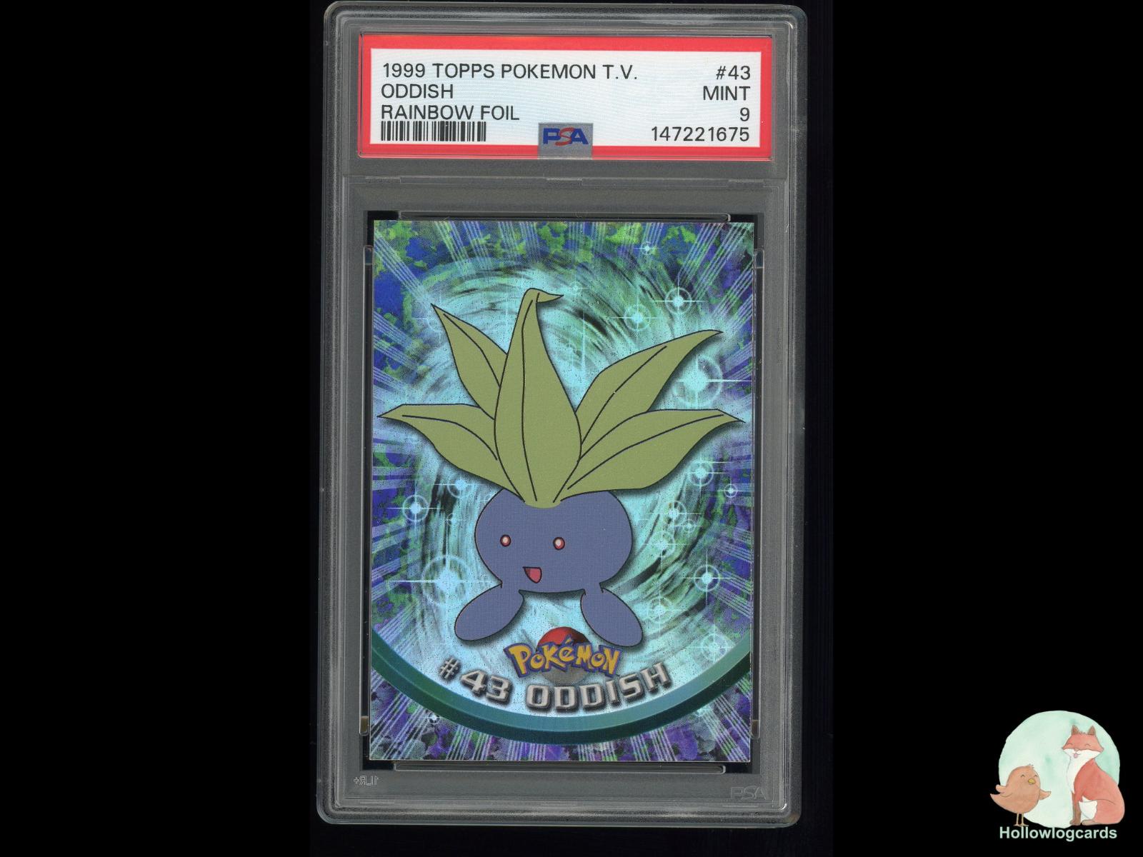 Graded Oddish (43) Pokémon Card