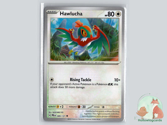 Hawlucha (089/131) - Prismatic Evolutions Pokémon Card