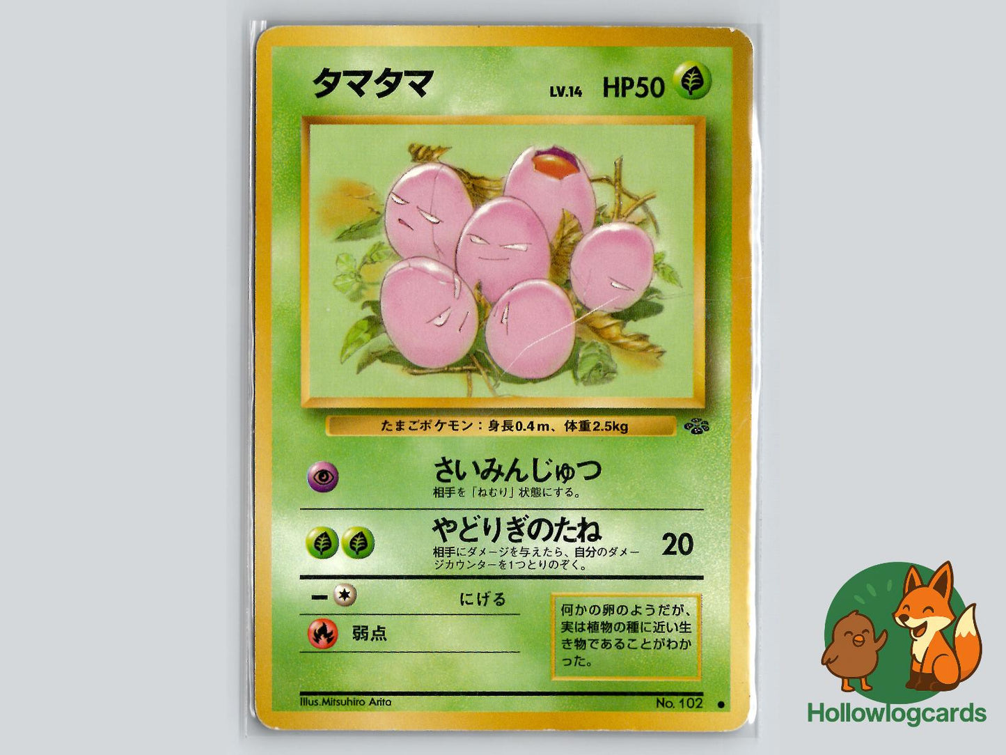 Exeggcute - Jungle Pokémon Card