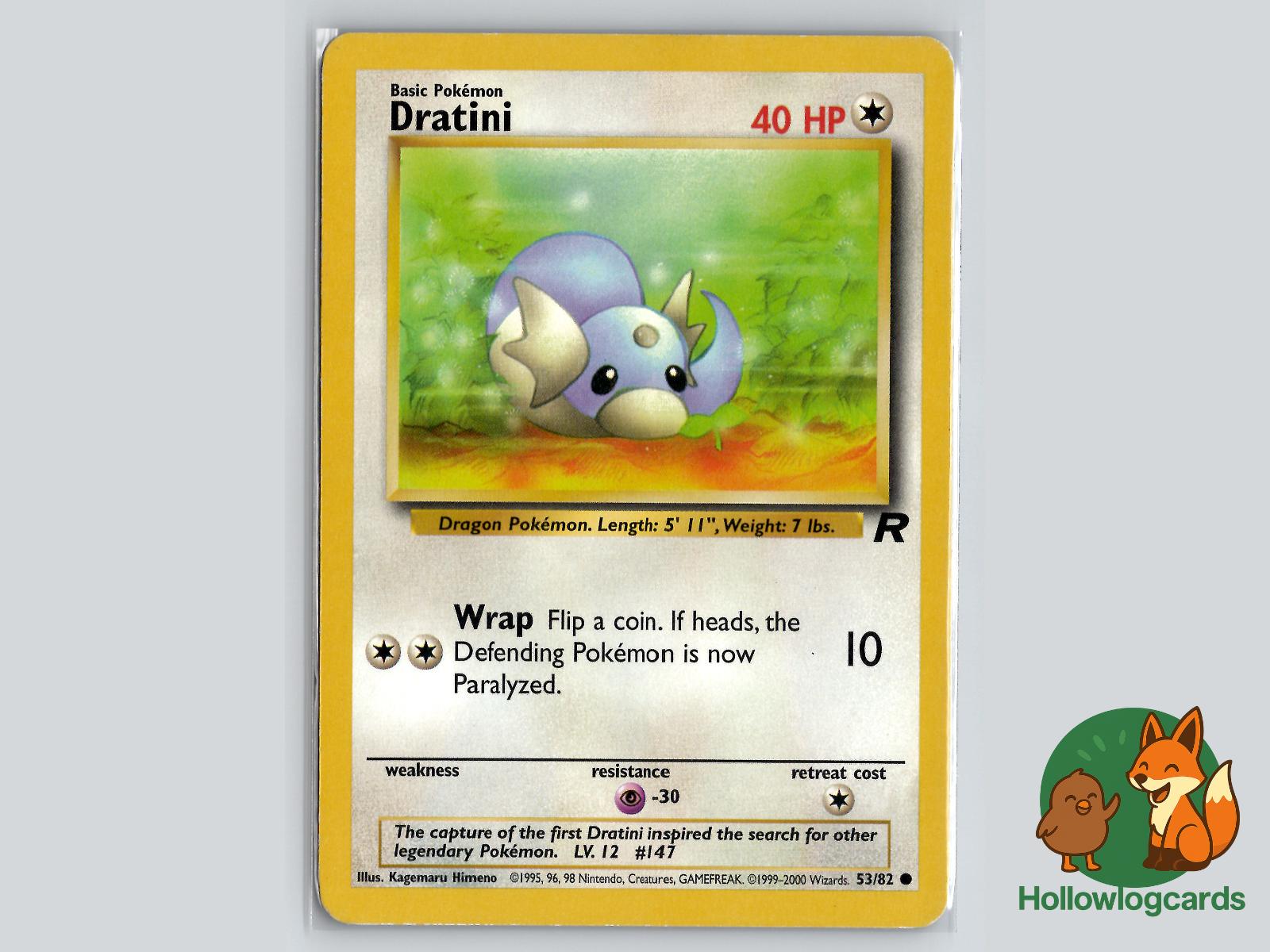 Dratini (53/82) - Team Rocket Pokémon Card