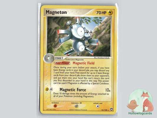 Magneton (16/108) - Power Keepers Pokémon Card
