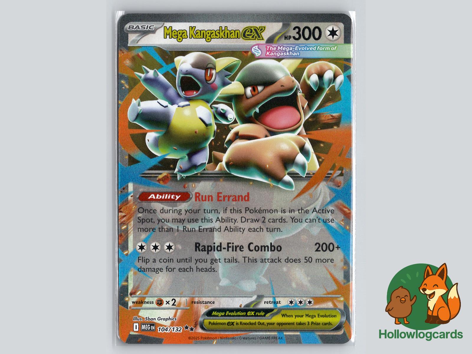 Mega Kangaskhan ex (104/132) - Mega Evolution Pokémon Card