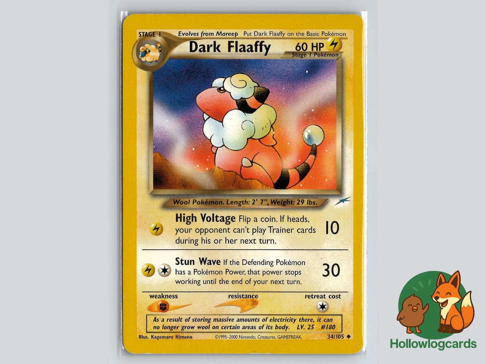 Dark Flaaffy (34/105) - Neo Destiny Pokémon Card