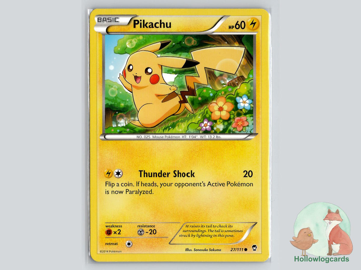 Pikachu (27/111) - Furious Fists Pokémon Card