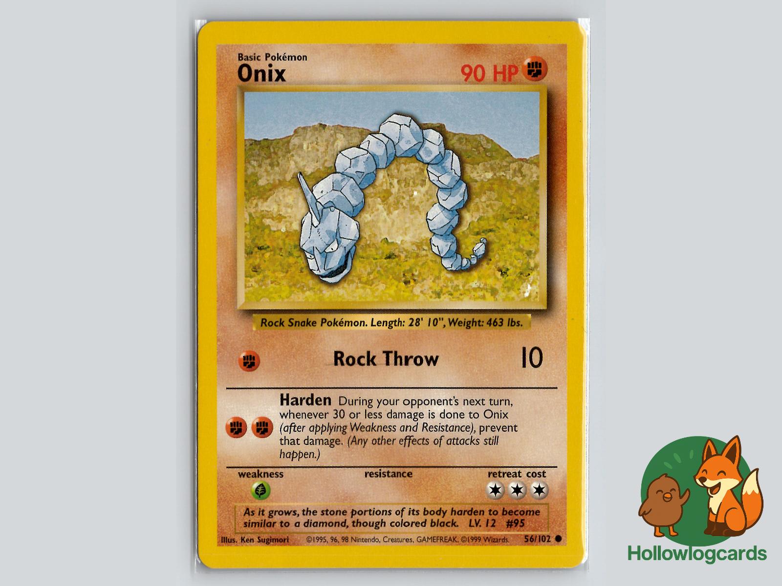 Onix (56/102) - Base Pokémon Card