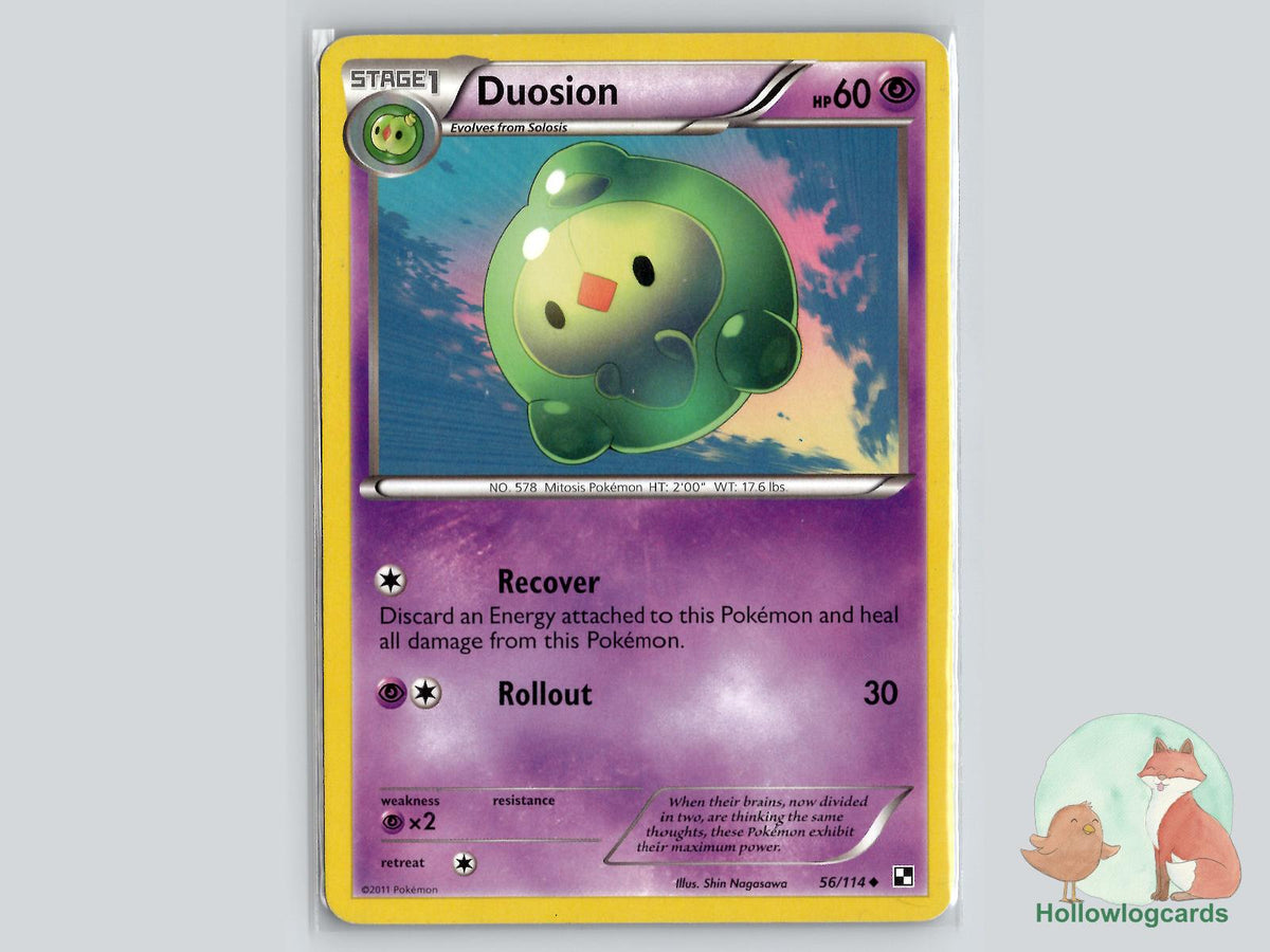 Duosion (56/114) - Black & White Pokémon Card