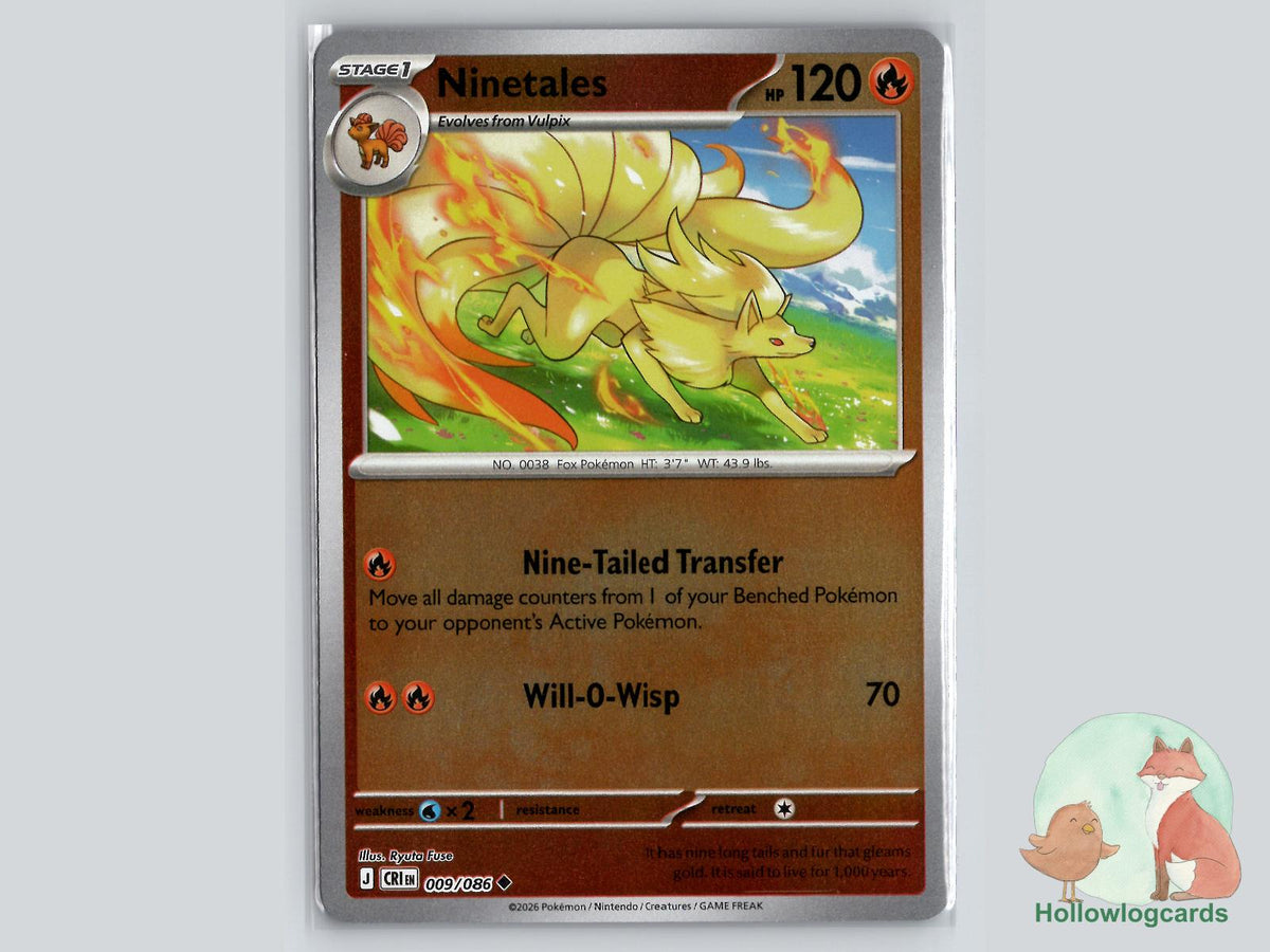 Ninetales (009/086) Pokémon Card