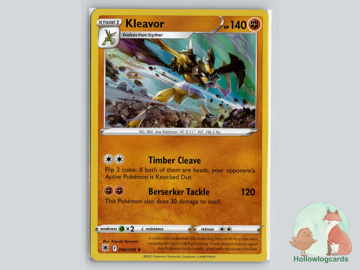 Kleavor (086/189) - Astral Radiance Pokémon Card