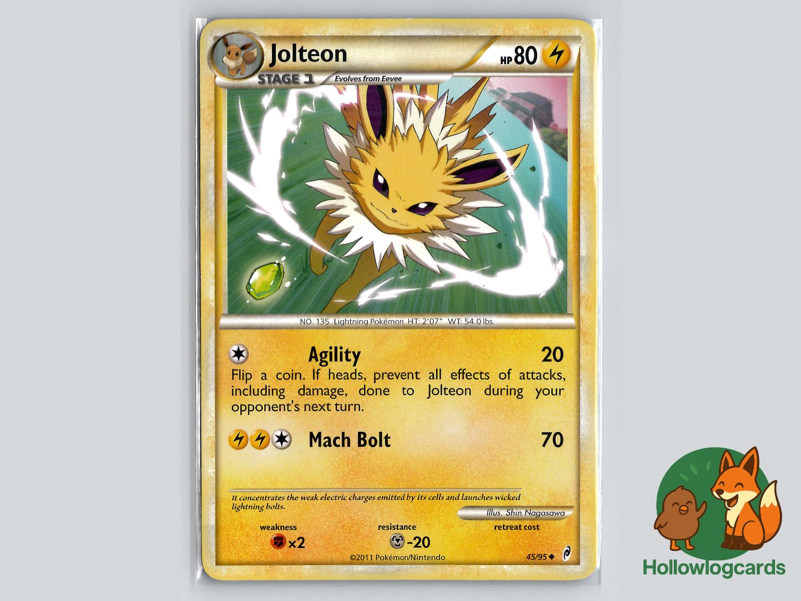 Jolteon (45/95) - Call of Legends Pokémon Card