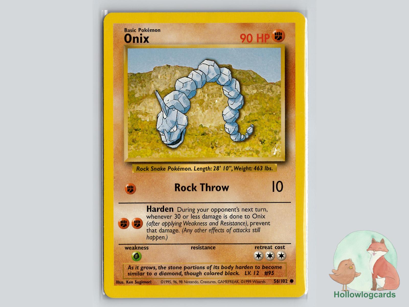 Onix (56/102) - Base Pokémon Card