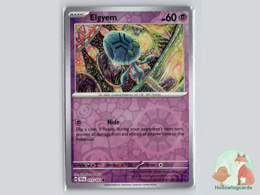 Elgyem (073/162) - Temporal Forces Pokémon Card