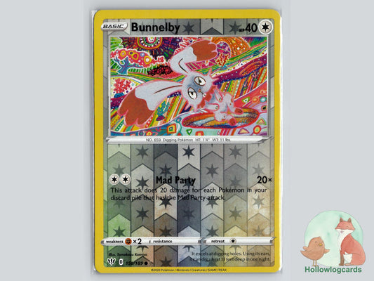 Bunnelby (150/189) - Darkness Ablaze Pokémon Card