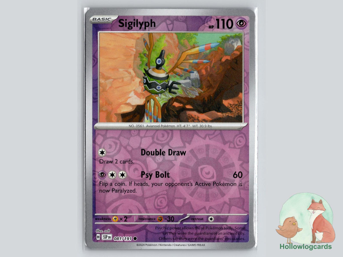 Sigilyph (081/191) - Surging Sparks Pokémon Card