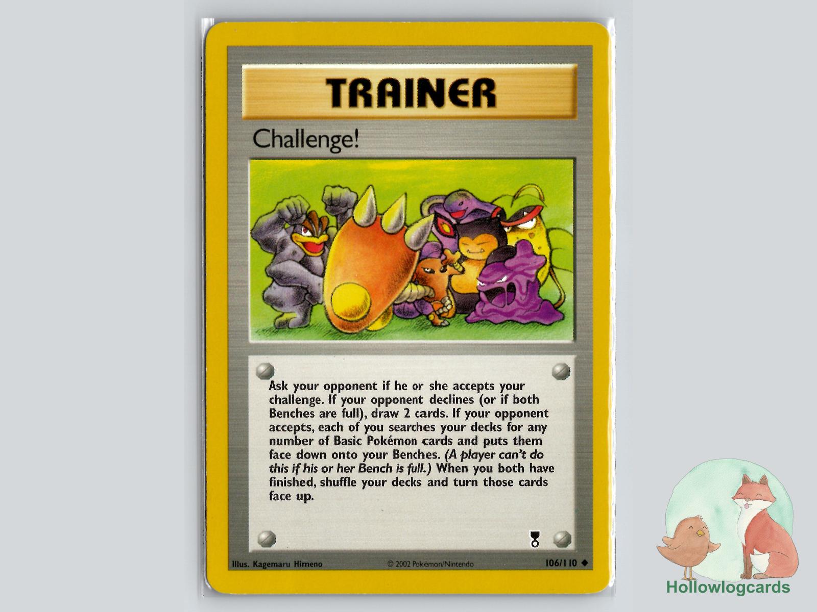 Challenge! (106/110) - Legendary Collection Pokémon Card